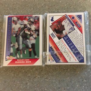 Detroit Lions 1991 Pacific Team Set